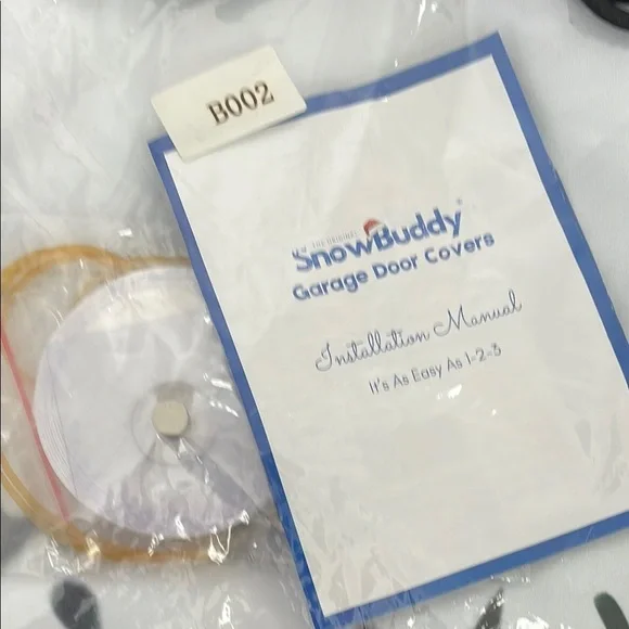 Festive Holiday Garage Door Mural with Red and Silver Ornaments - Picture 12 of 12